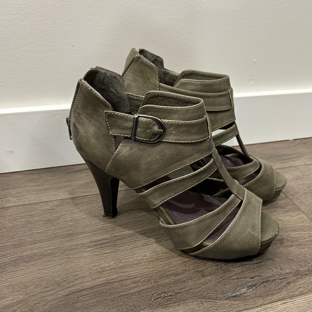 Madden Girl Olive Strappy Heels